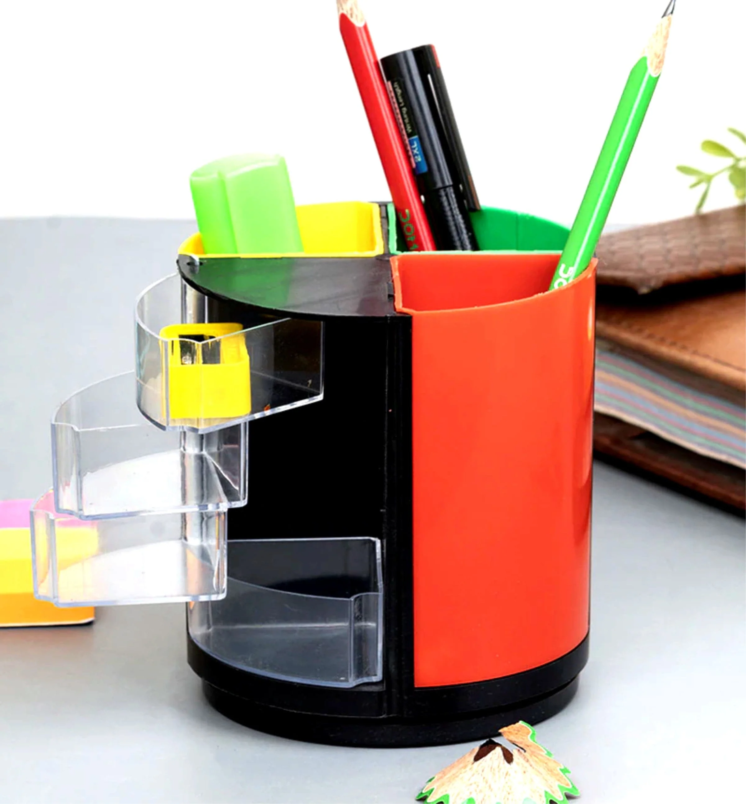 Pen Jar 4 Color #466 - Assorted - Image 3